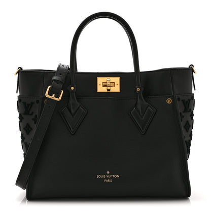 Calfskin Handbag - Black