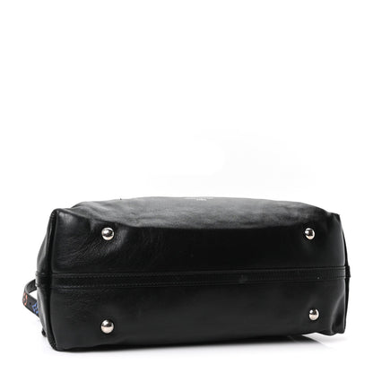 Lambskin Handbag - Black