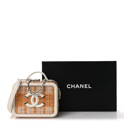 Small Calfskin Handbag - White