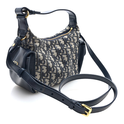Mini Calfskin Handbag - Blue