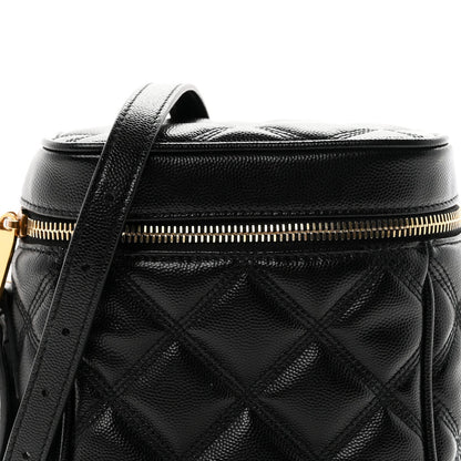 Quilted Handbag - Black