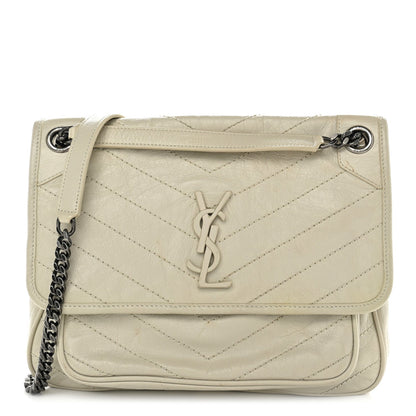 Medium Calfskin Satchel Bag