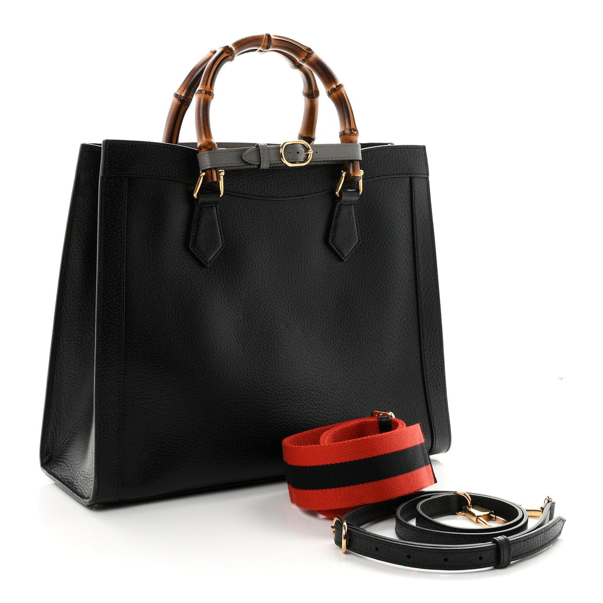 Medium Calfskin Tote Bag - Red