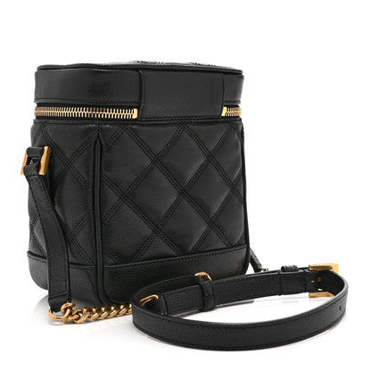 Quilted Handbag - Black