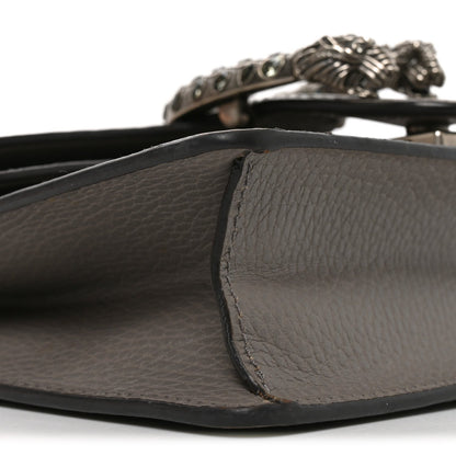 Mini Calfskin Shoulder Bag - Grey
