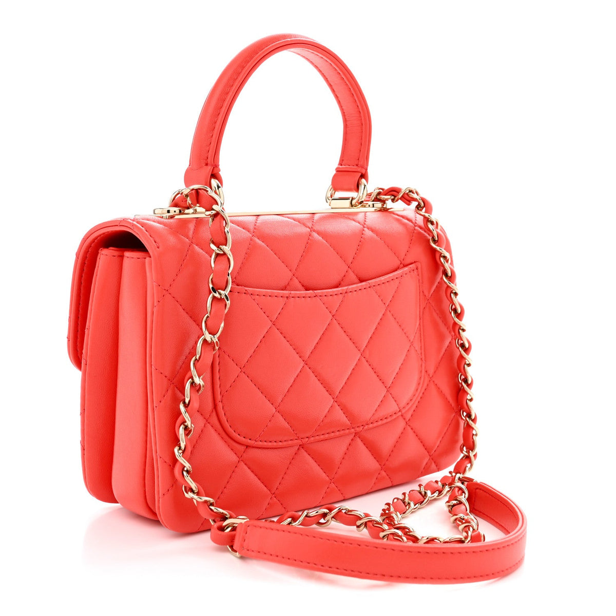 Mini Quilted Lambskin Flap Shoulder Bag