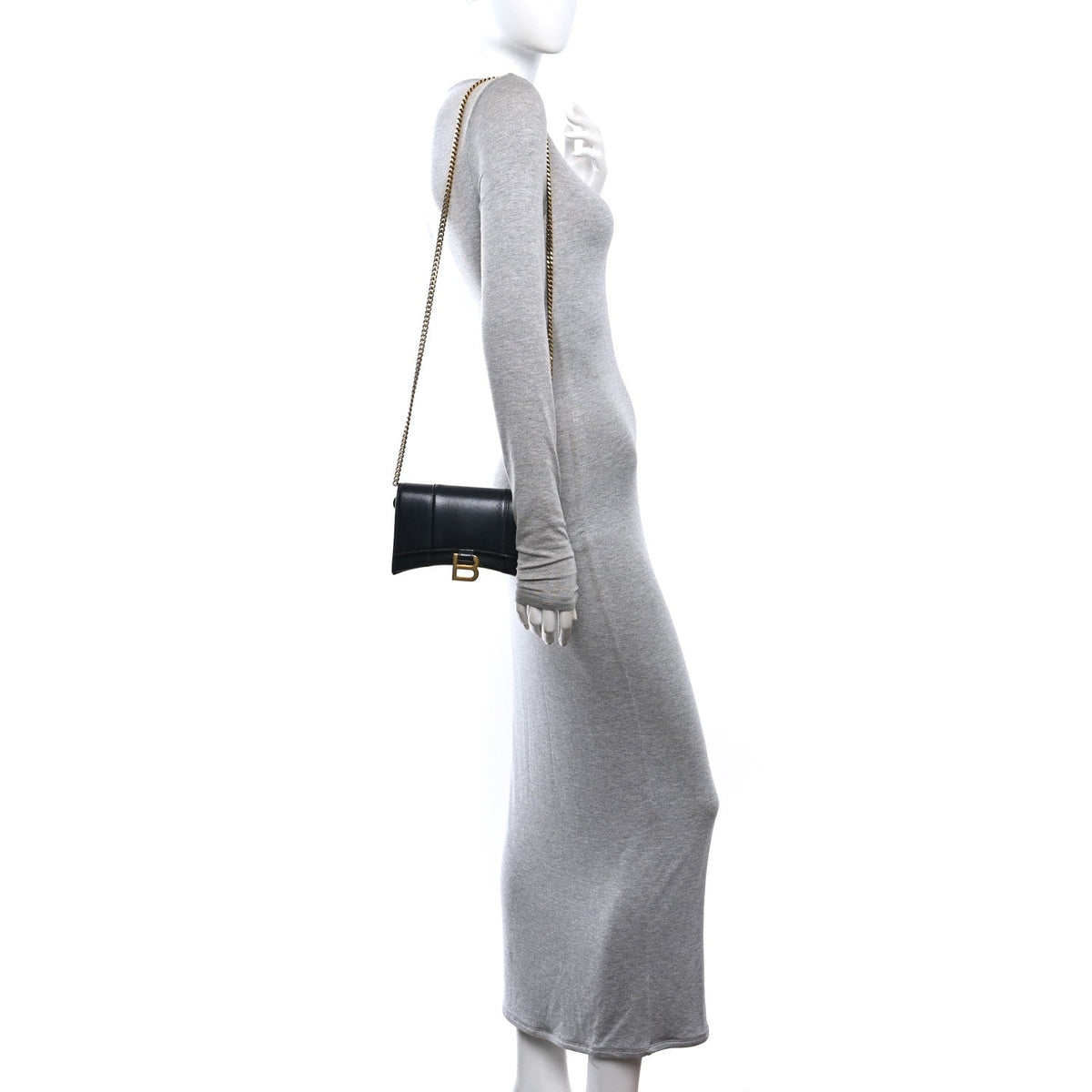 Calfskin Handbag - Black