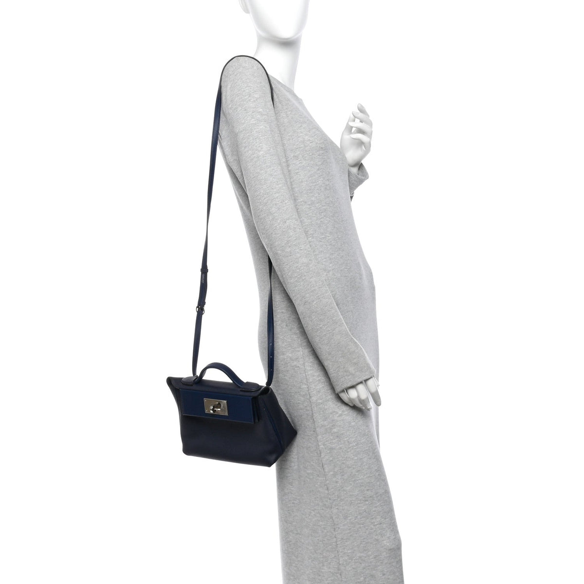 Evercolor Swift / 21 Bleu Nuit Bleu Navy Handbag