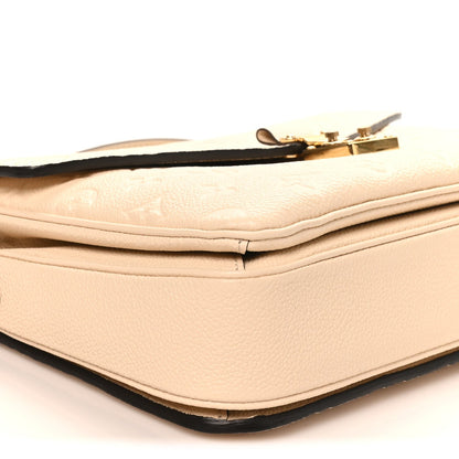 Empreinte Pochette Metis Creme Handbag