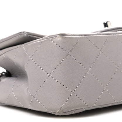 Mini Quilted Lambskin Flap Shoulder Bag - Tan