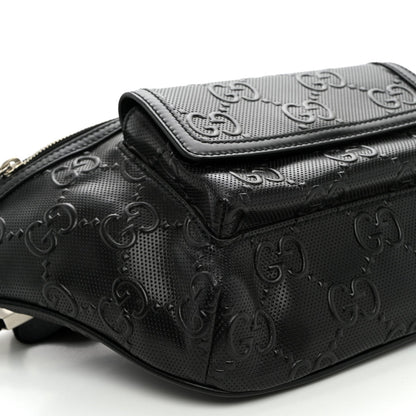 Calfskin Belt Bag - Black