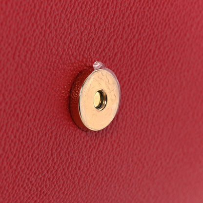 Calfskin Wallet Bag - Red