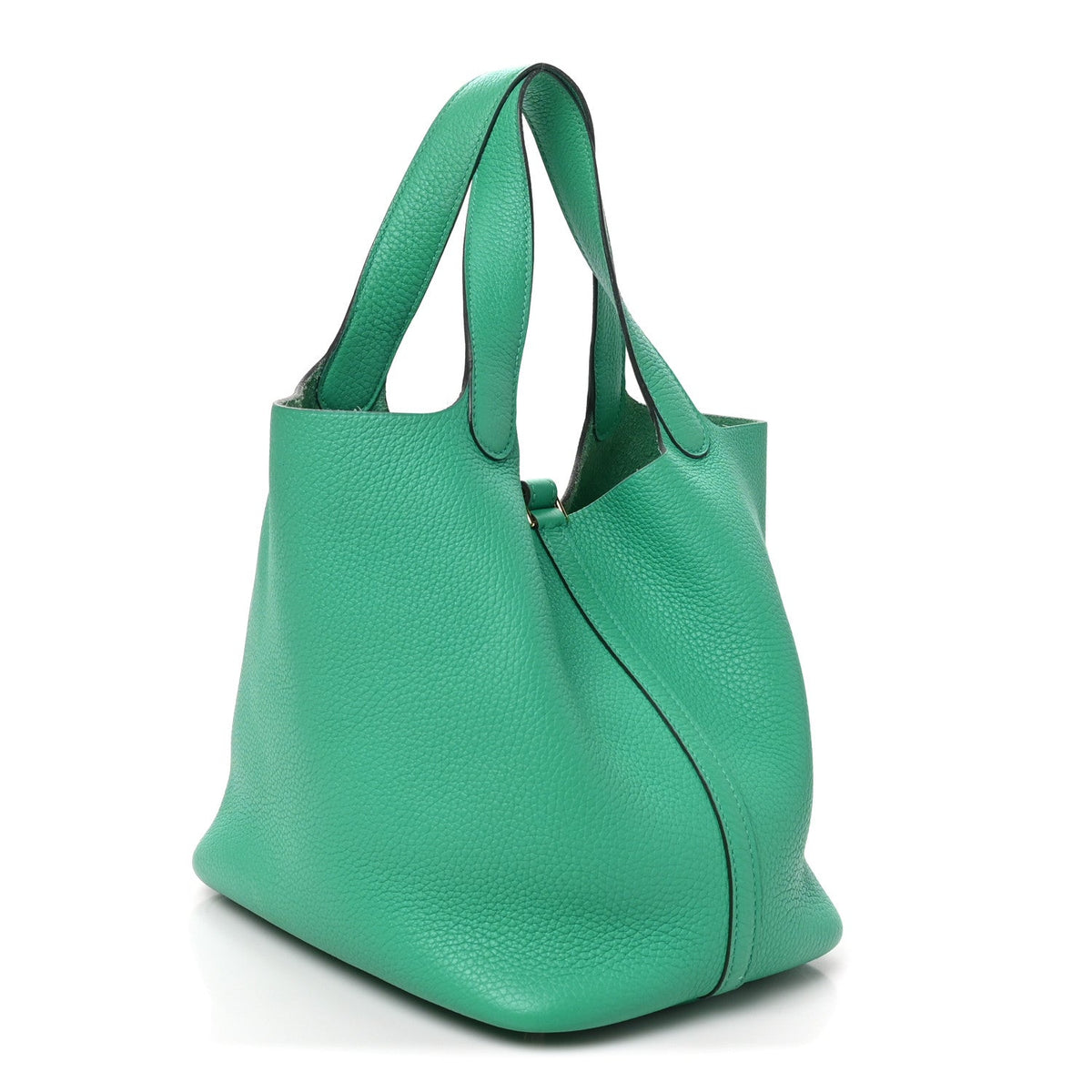 Taurillon Clemence Picotin Lock Mm Menth Handbag