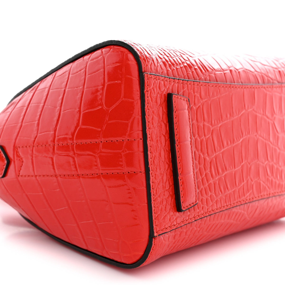 Mini Calfskin Handbag - Red