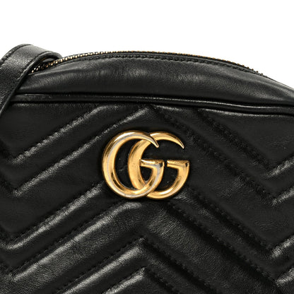 Mini Calfskin Shoulder Bag - Black