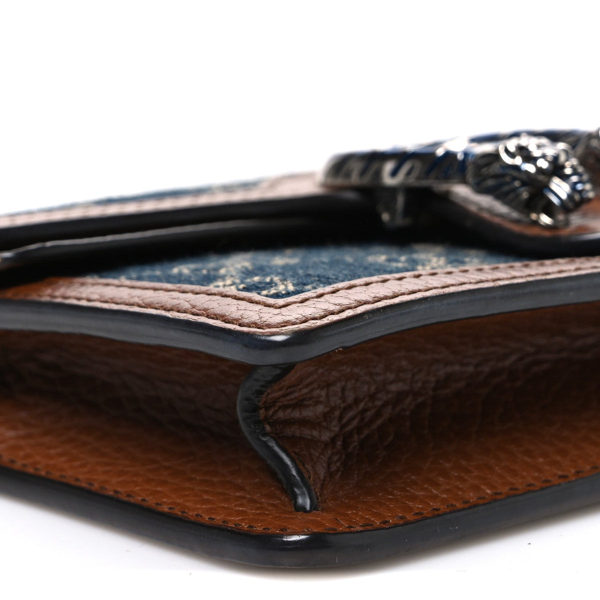 Mini Calfskin Shoulder Bag - Blue