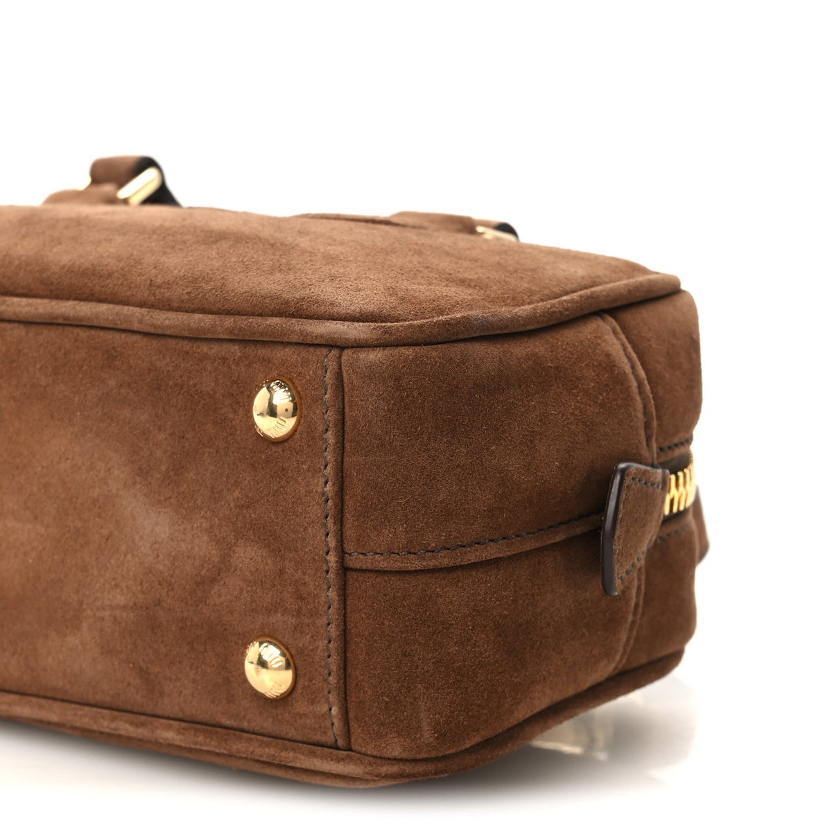 Suede Handbag