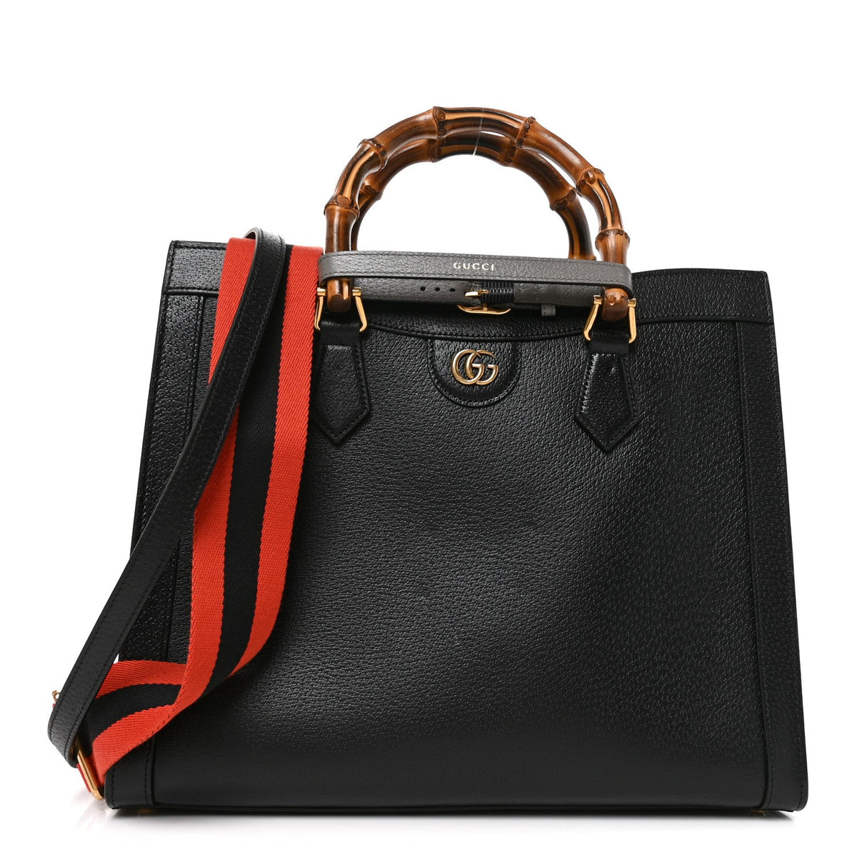 Medium Calfskin Tote Bag - Red