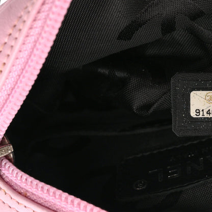 Small Quilted Calfskin Handbag - Pink