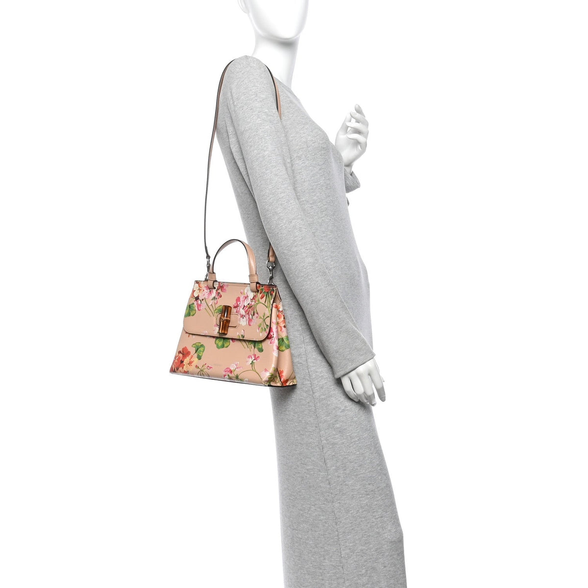 Small Calfskin Handbag - Pink