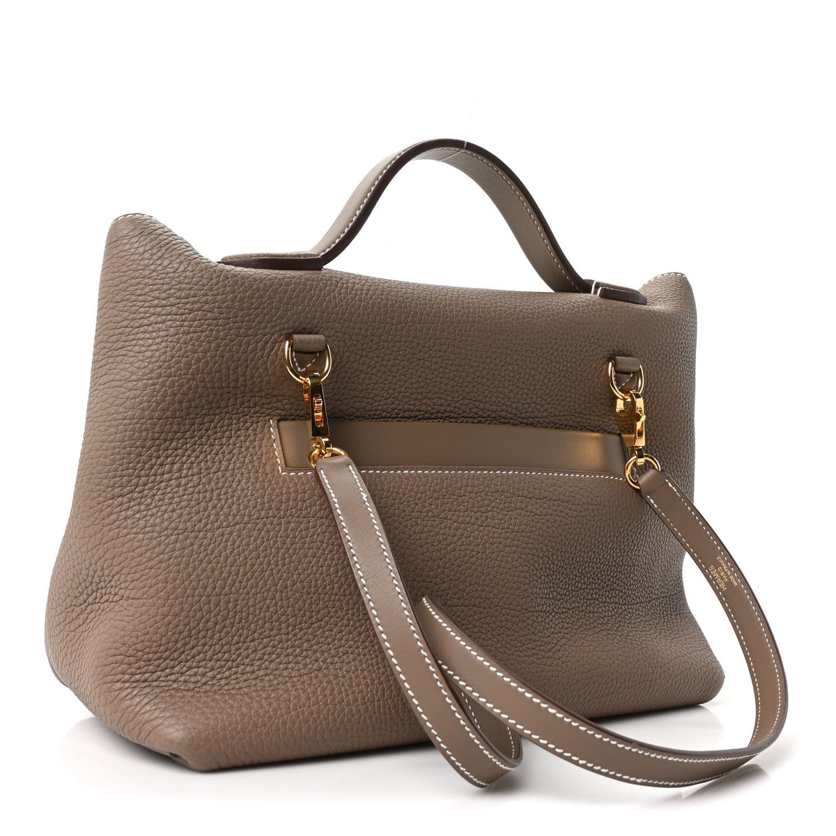 Togo Swift / 29 Etoupe Handbag