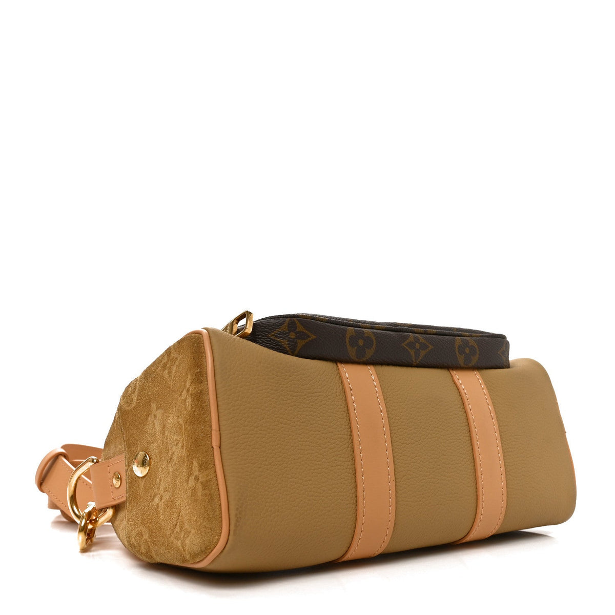 Suede Duffel Bag