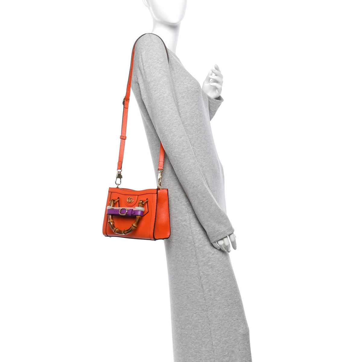 Mini Calfskin Tote Bag - Red