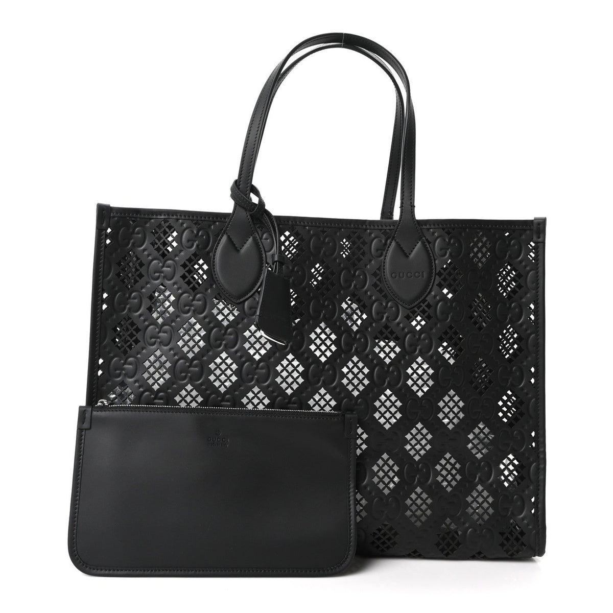 Medium Calfskin Tote Bag - Black