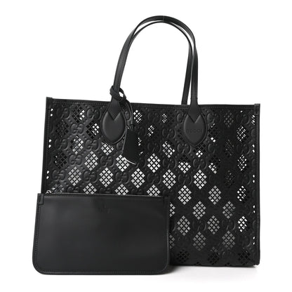Medium Calfskin Tote Bag - Black