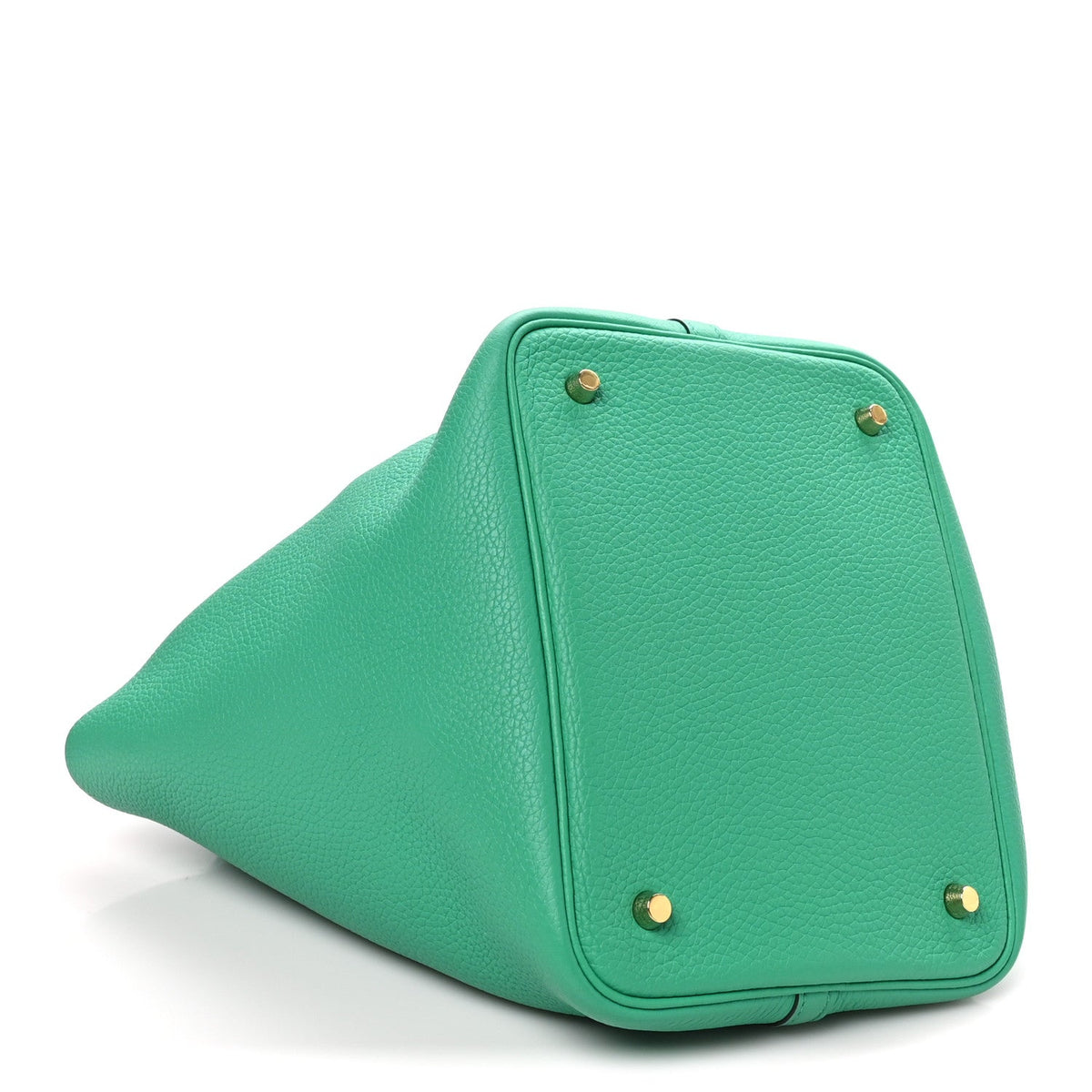 Taurillon Clemence Picotin Lock Mm Menth Handbag