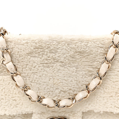 Small Flap Shoulder Bag - White