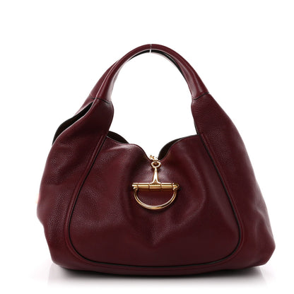 Maxi Calfskin Shoulder Bag - Red