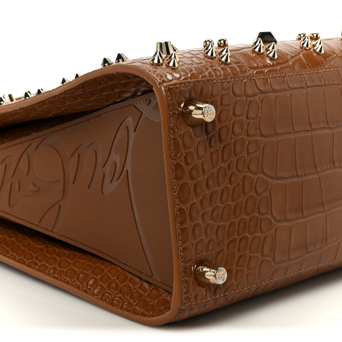 Medium Calfskin Handbag - Brown