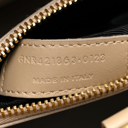 Calfskin Handbag - Beige