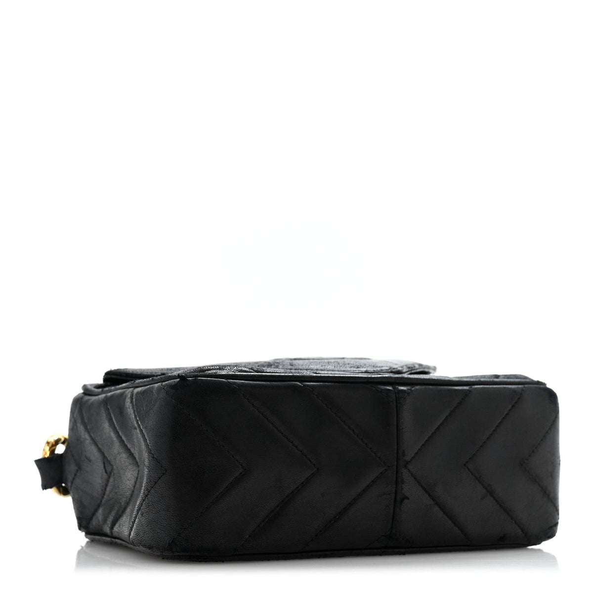Quilted Lambskin Handbag - Black
