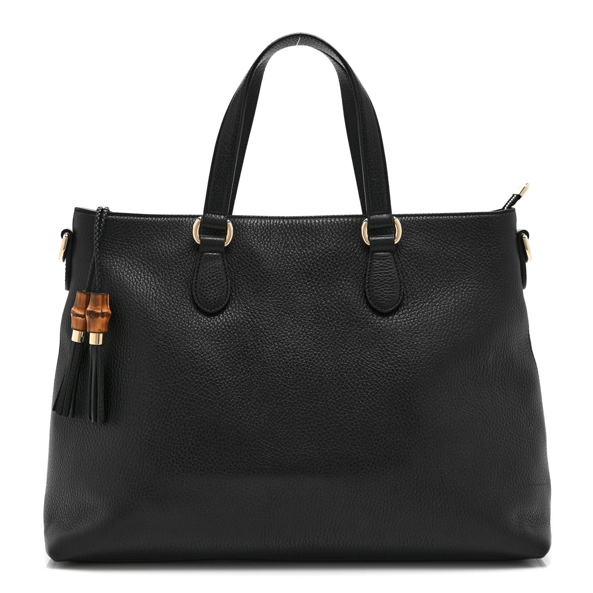 Calfskin Tote Bag - Black