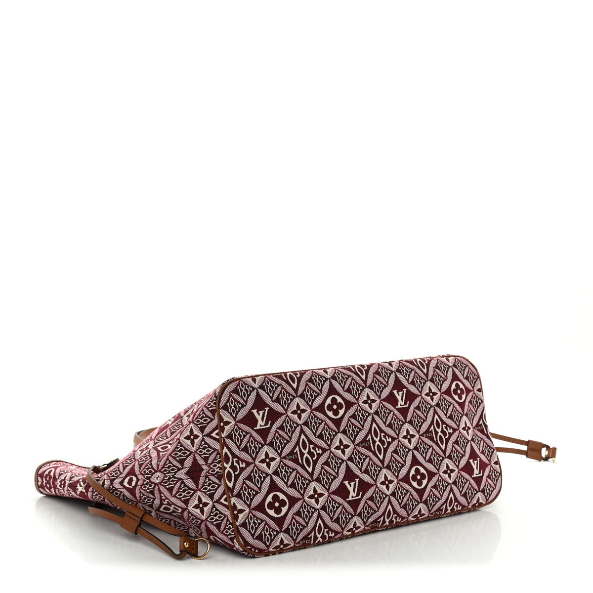 Jacquard Since 1854 Neverfull Mm Bordeau Handbag