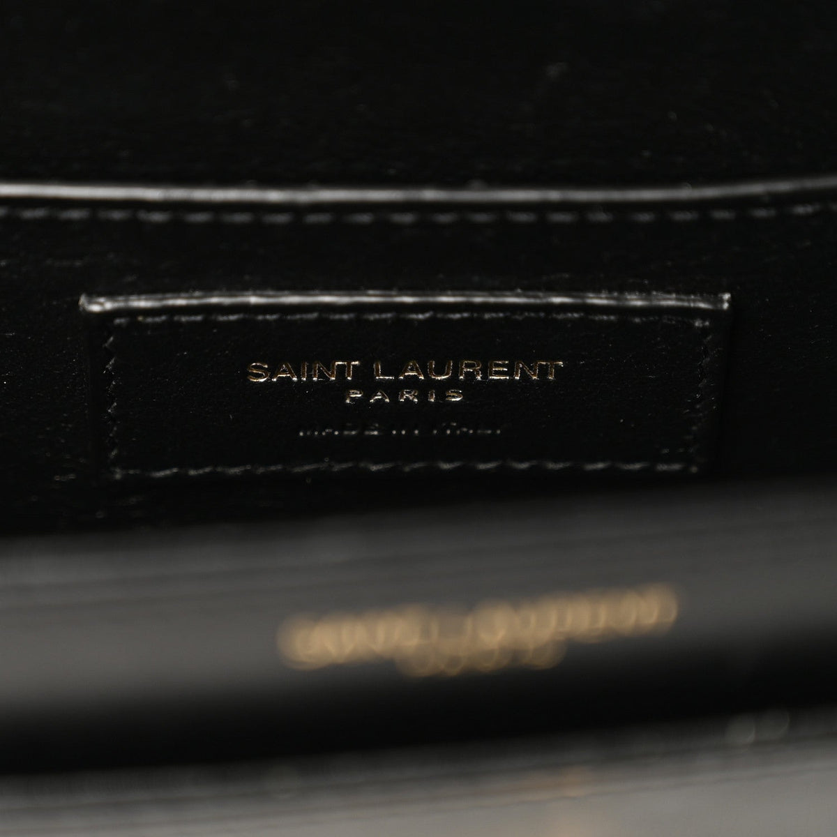 Small Calfskin Satchel Bag - Black