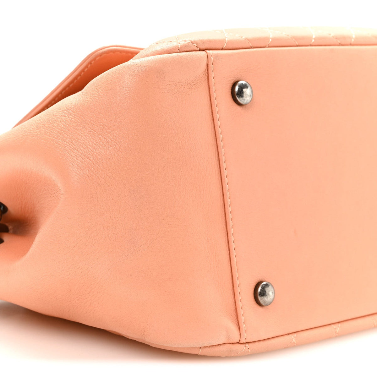 Quilted Lambskin Flap Shoulder Bag