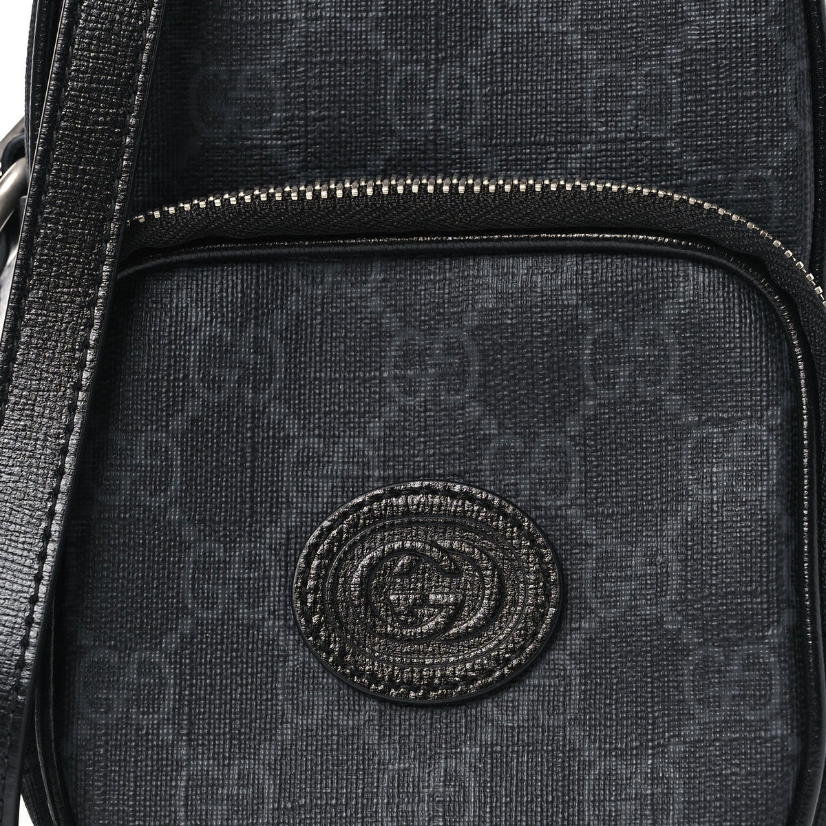 Mini Calfskin Handbag - Black