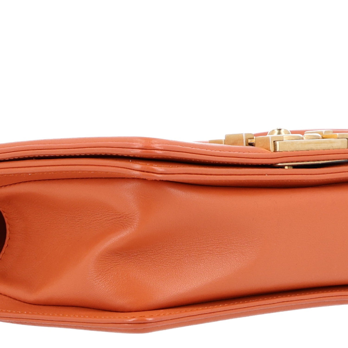 Small Quilted Calfskin Flap Shoulder Bag