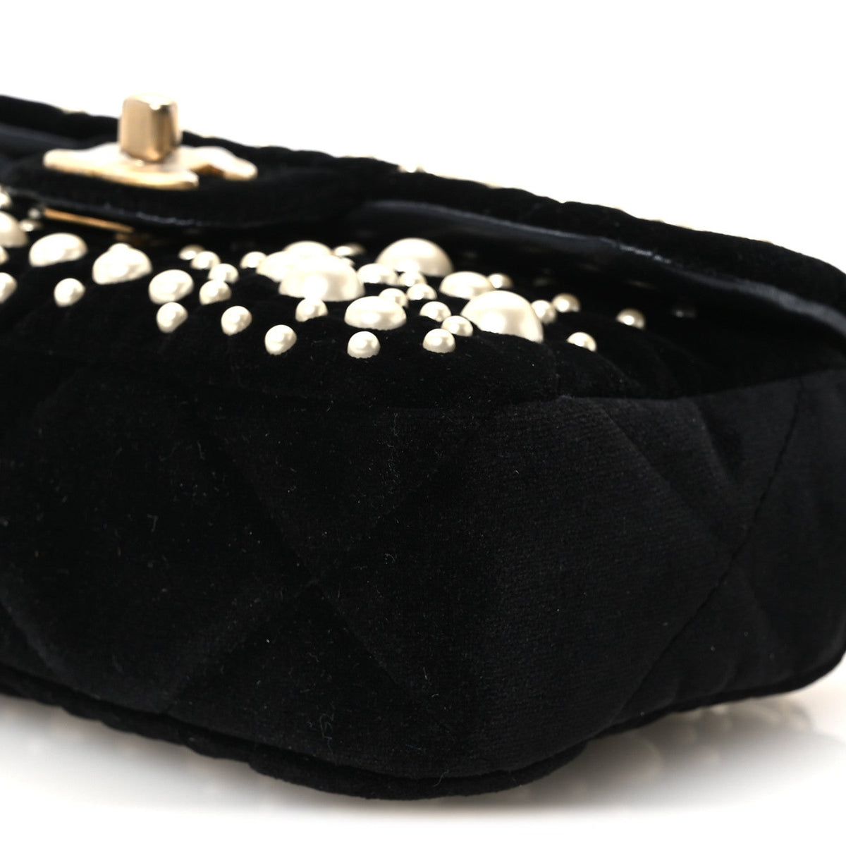 Mini Flap Shoulder Bag - Black