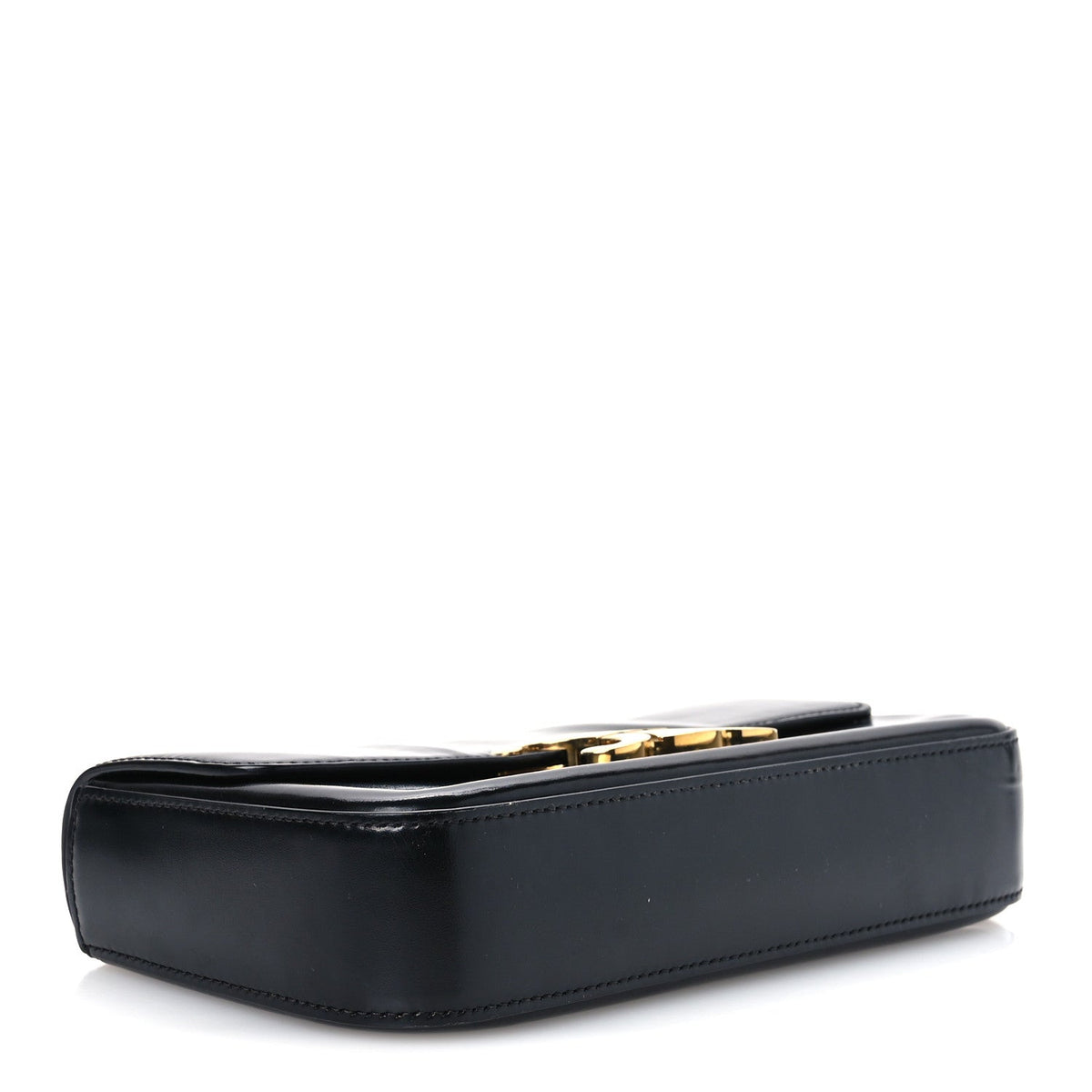 Calfskin Shoulder Bag - Black