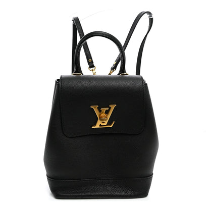 Mini Calfskin Backpack - Black