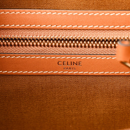 Calfskin Canvas Tote Bag