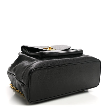 Caviar Backpack - Black