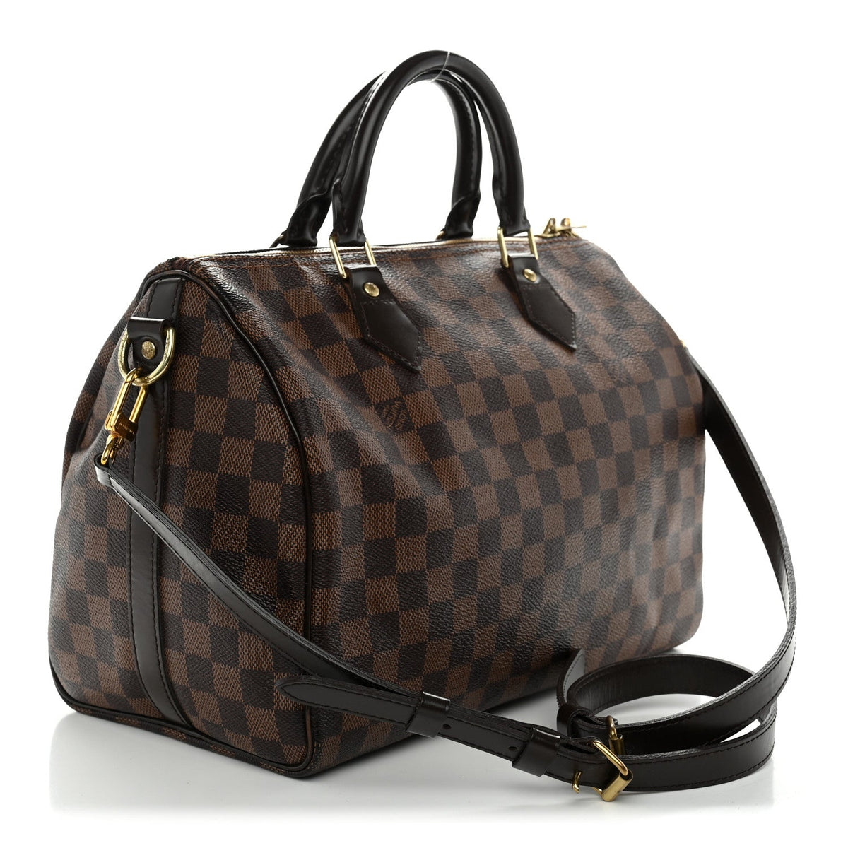 Damier Ebene Speedy Bandouliere 30 Handbag
