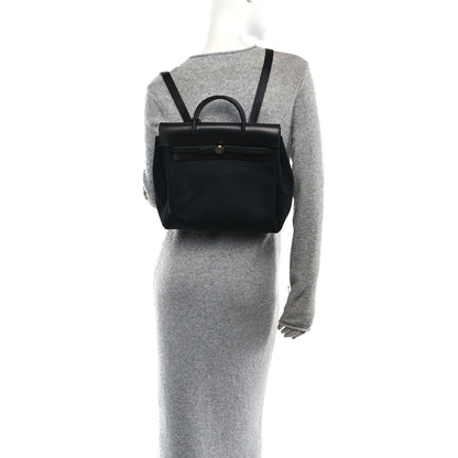 Calfskin Backpack - Black