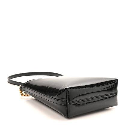 Mini Calfskin Hobo Bag - Black