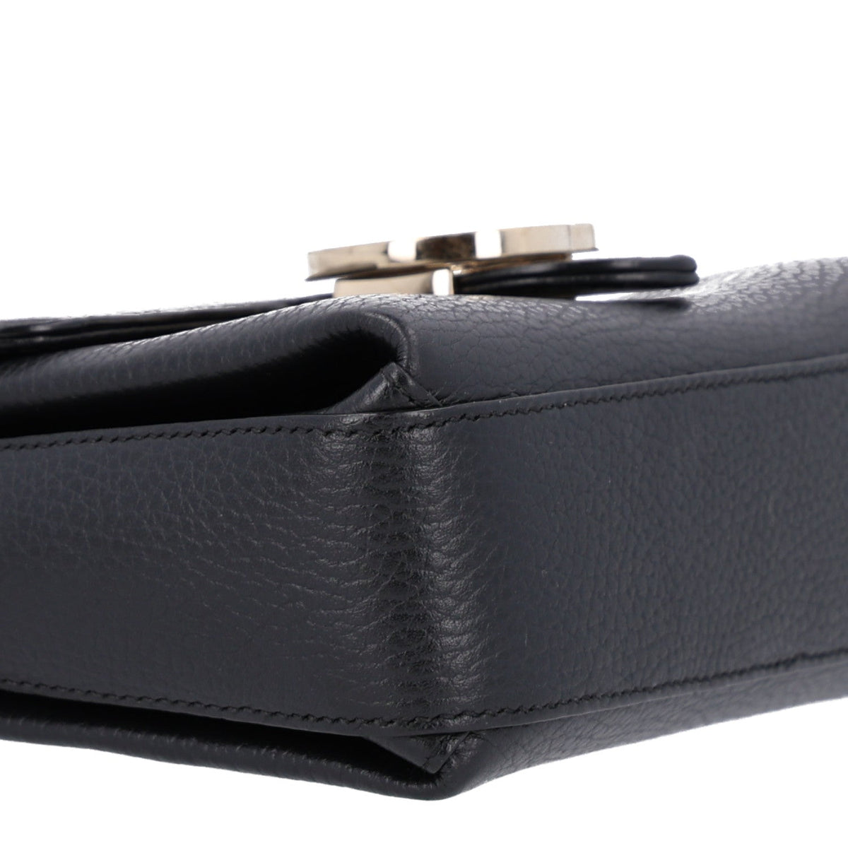 Calfskin Crossbody Bag - Black